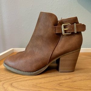 Express Buckle Ankle Booties